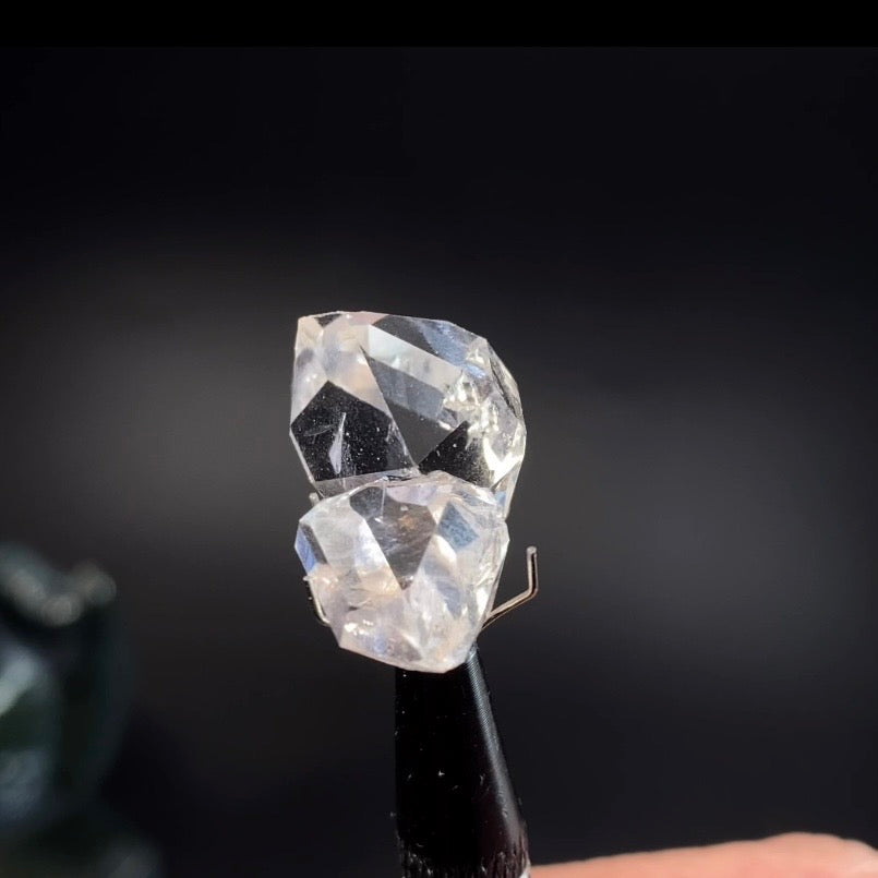 Double Terminated Herkimer “Diamond” Quartz Crystal Cluster