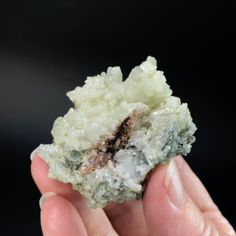 Cleavelandite Cluster with Red Copper Color Rutile from Shigar Valley, Pakistan