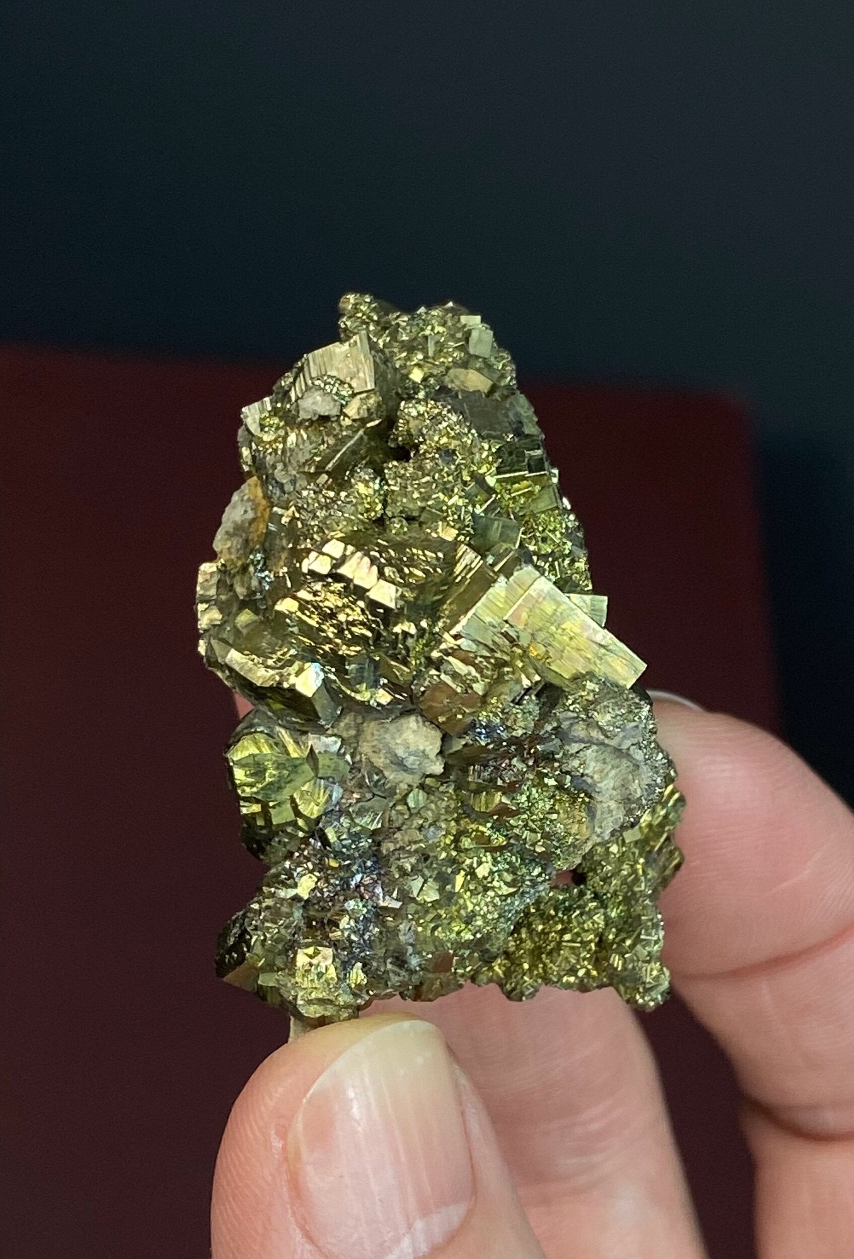 Pyrite Cluster from Trepca Mine Complex, Kosovo