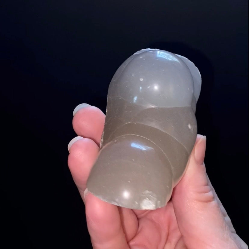 Botryoidal Chalcedony Formed in Basalt Vesicle – Maharashtra, India