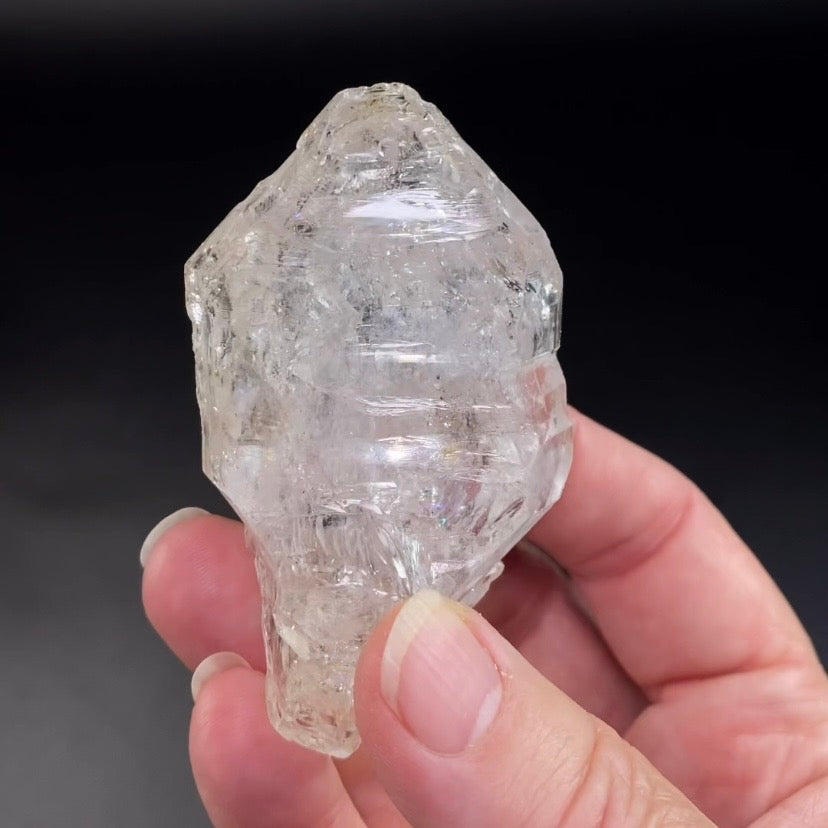 Double Terminated Clear Quartz Crystal