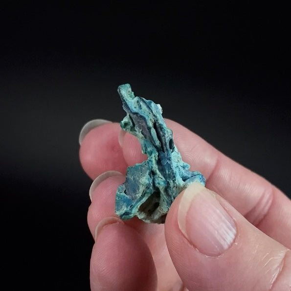 Chrysocolla & Copper Indonesian Copper Web Specimen