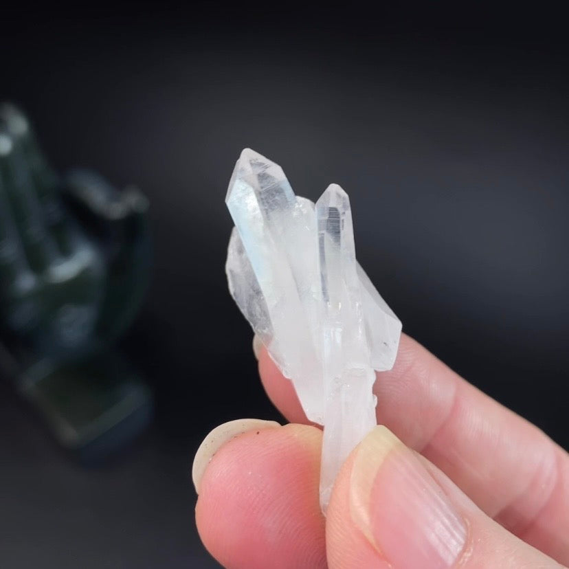 Mini Clear Quartz Crystal Cluster - Natural Crystals and Minerals