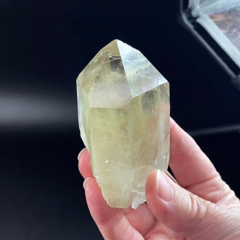 Natural Golden Smoky Citrine Isis Quartz Crystal