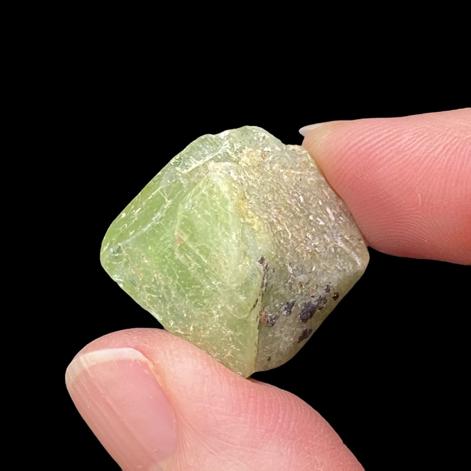 Terminated Peridot Crystal from Kohistan, Pakistan