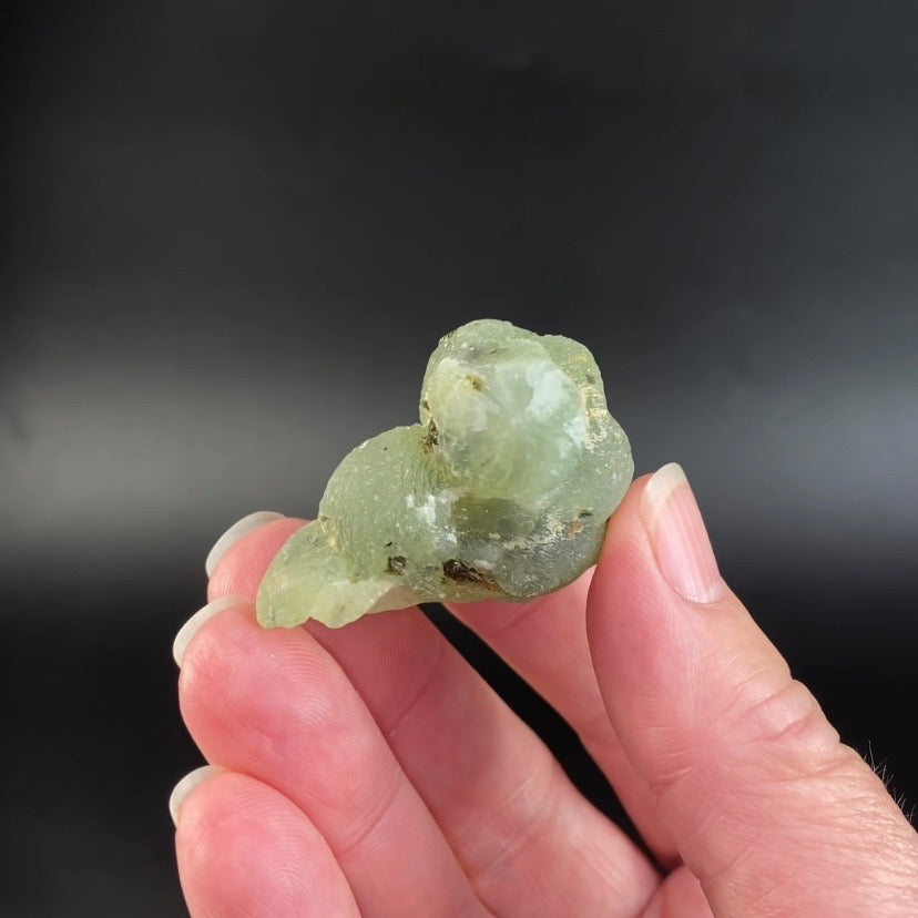 Botryoidal Prehnite Specimen with Epidote, Kayes Region, Mali