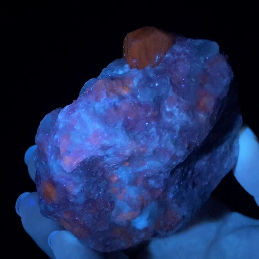 Scapolite Var. Marialite Crystal on Feldspar Matrix from Badakhshan, Afghanistan