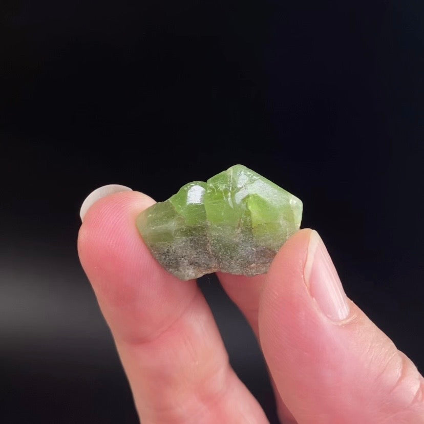 Terminated Peridot Crystal from Kohistan, Pakistan