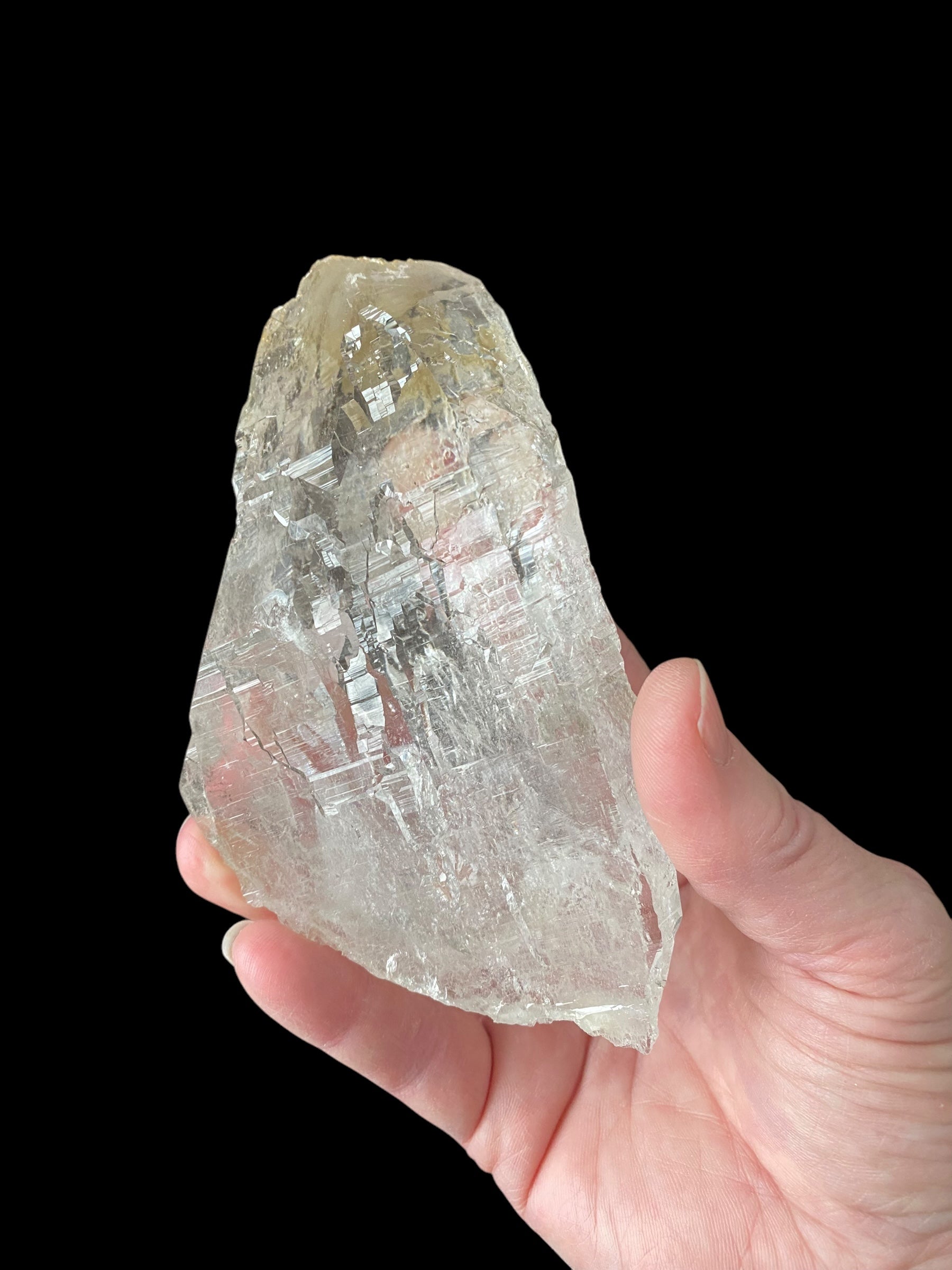 Himalayan Hydrothermal Etched Clear Nirvana Ice Quartz Crystal