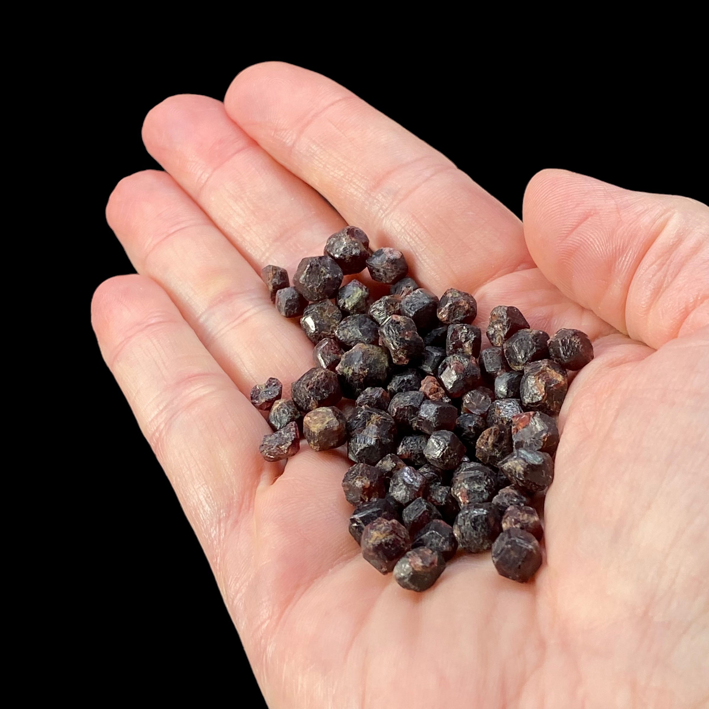 Small Red Garnet Crystal Lot - 32 grams