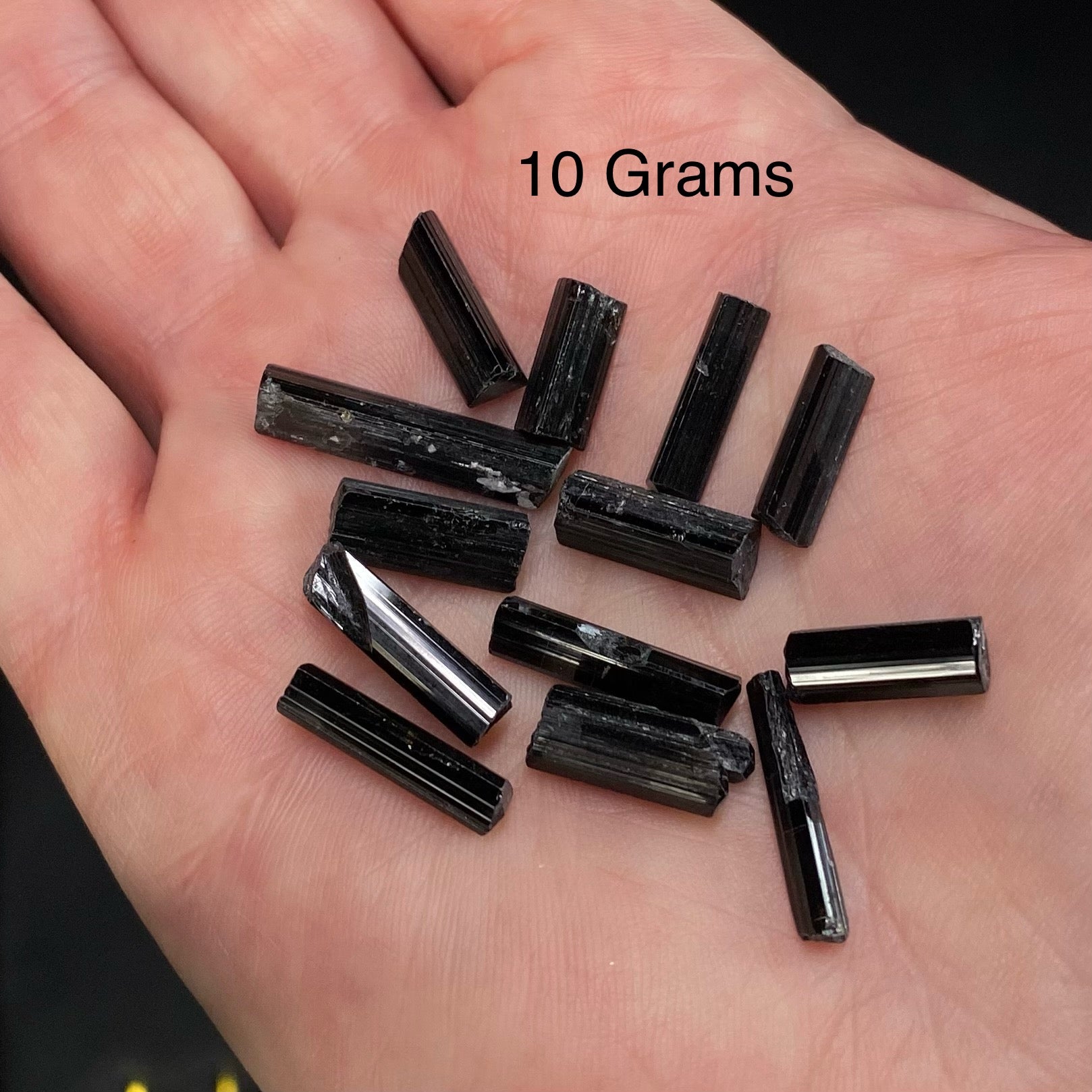 Black Tourmaline Schorl Crystal Lot 2 Sizes Available