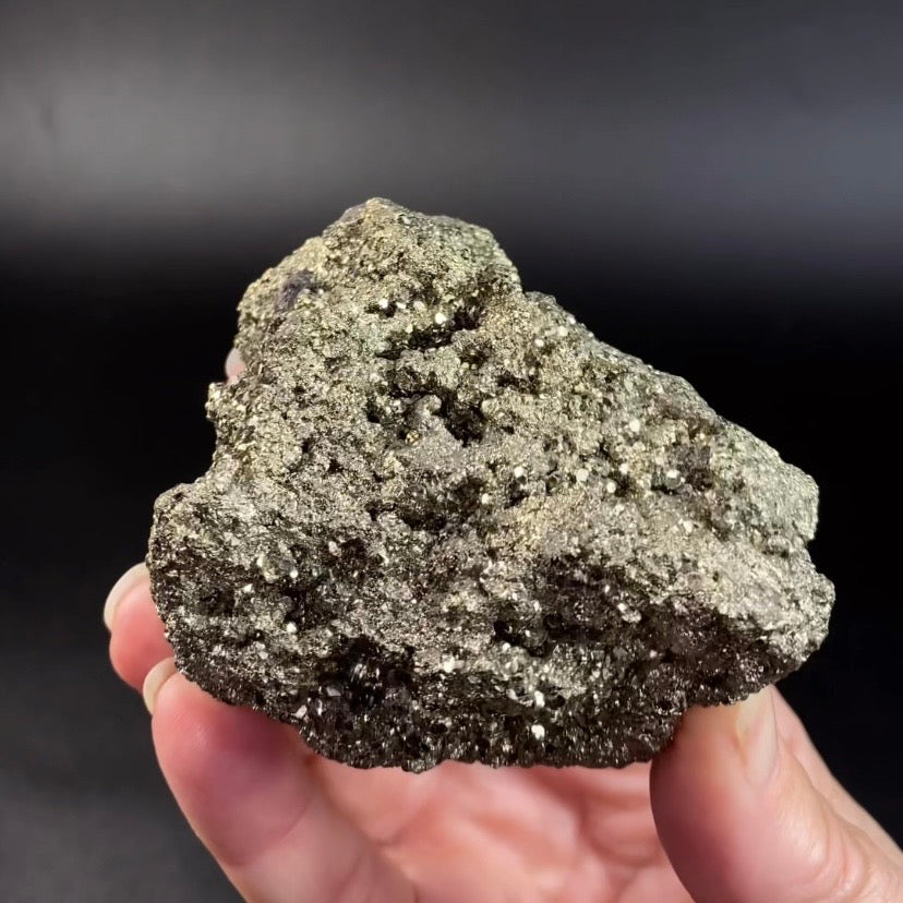 Pyrite Cluster from Peru - Natural Mineral Specimen