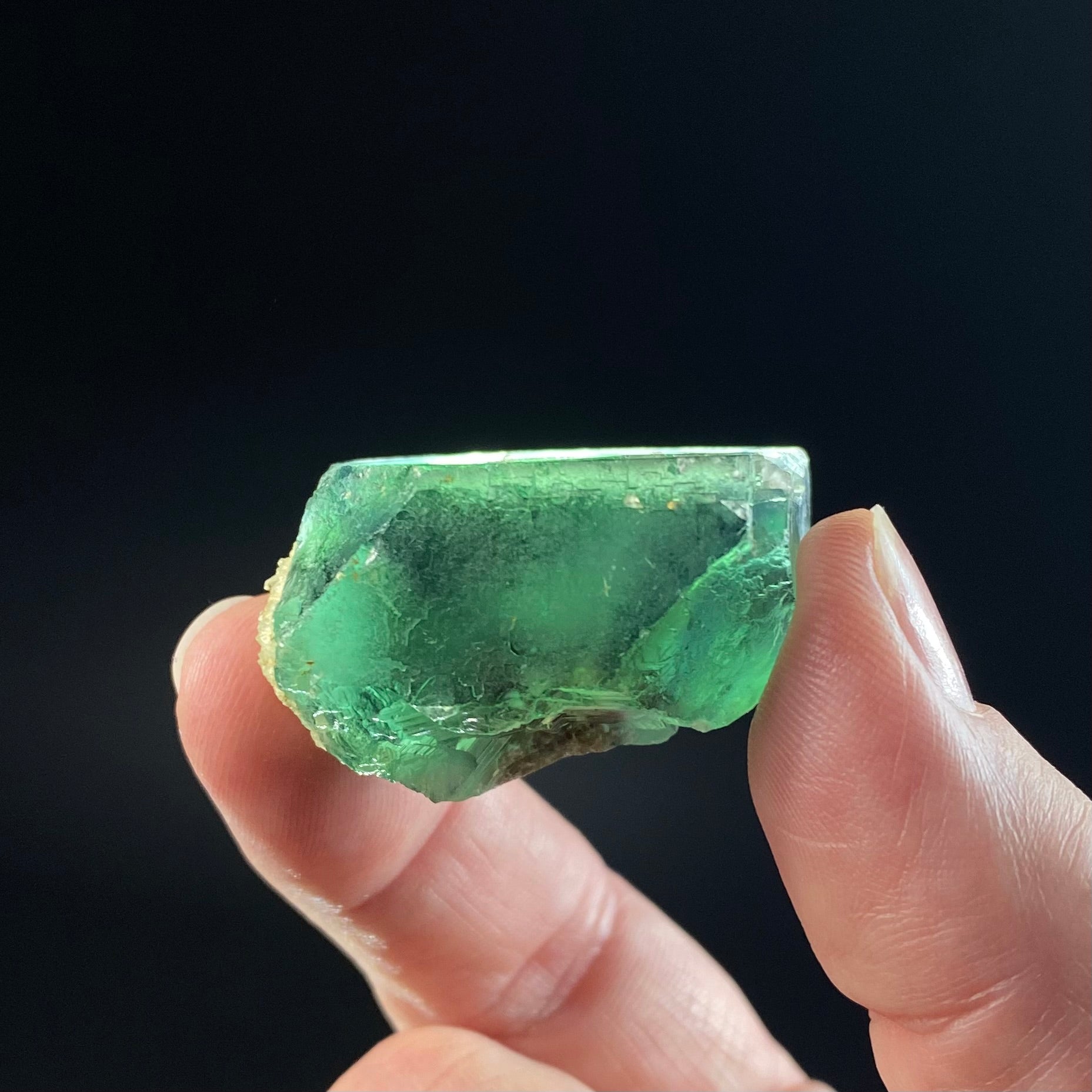 Green Cubic Fluorite Specimen, Okorusu Mine, Namibia
