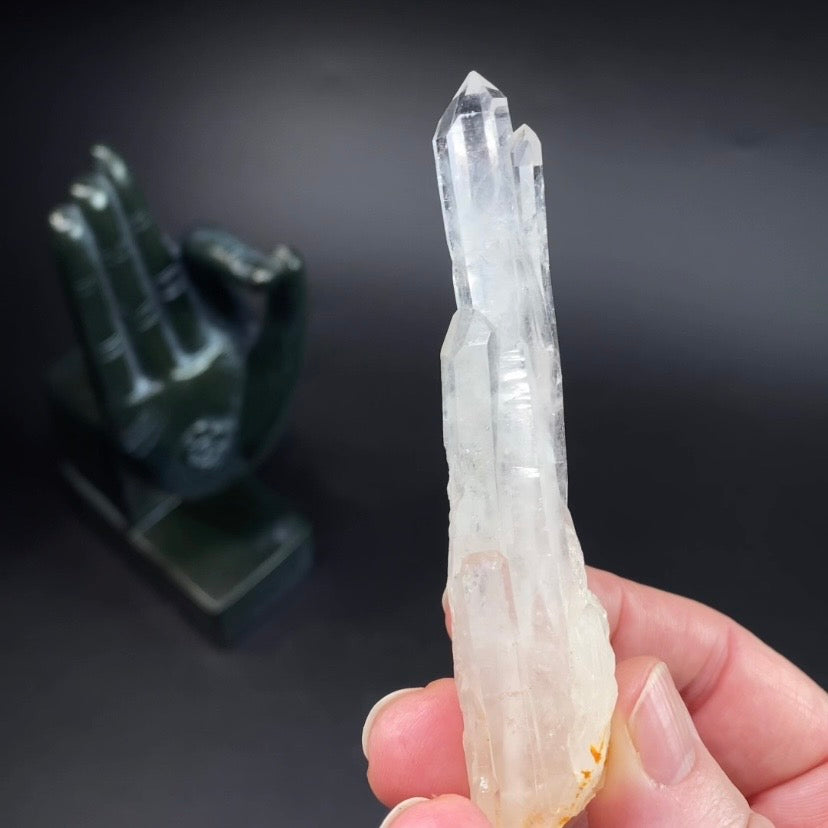 Clear Quartz Crystal Cluster, AAA Clarity - Isis Cathedral Crystal