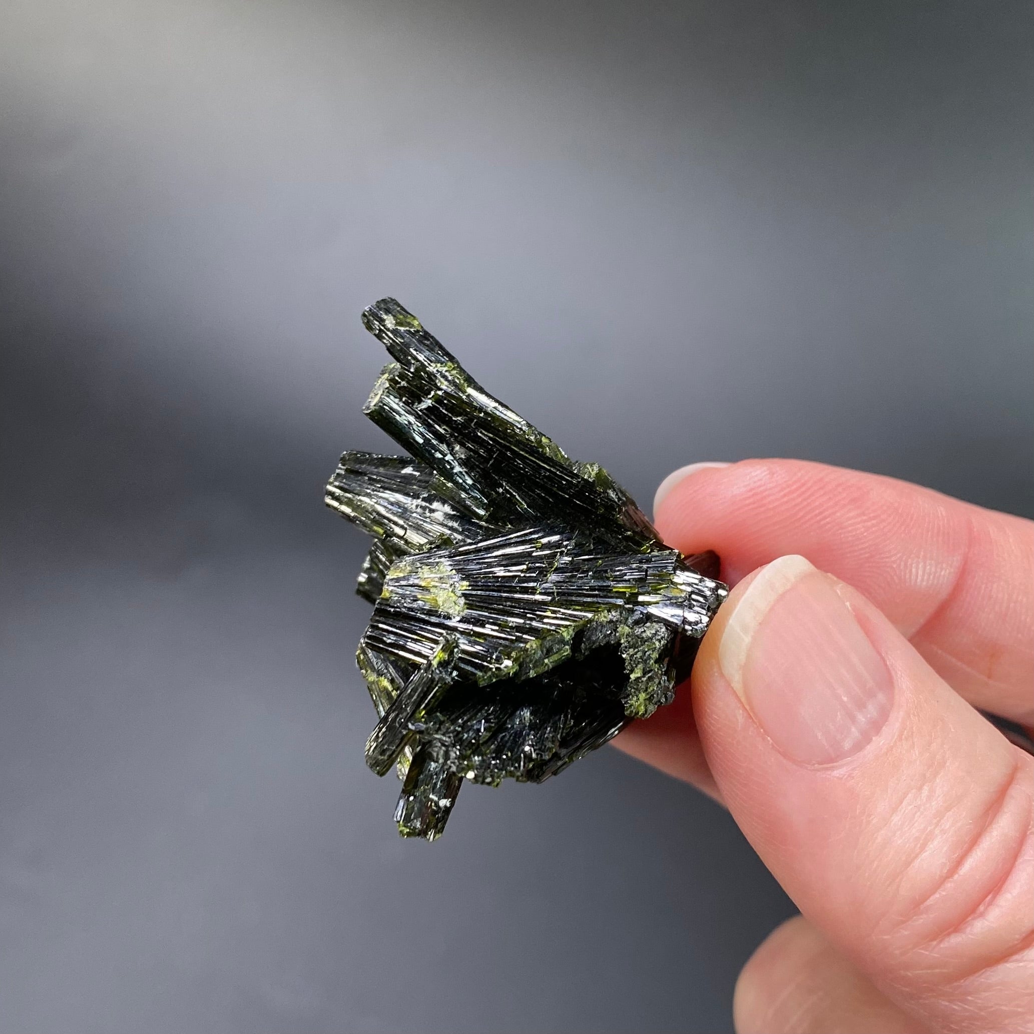 Epidote Fan Crystal Cluster, Balochistan, Pakistan