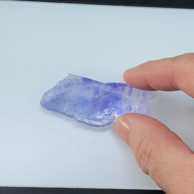 Blue Halite Crystal Specimen from Turkey