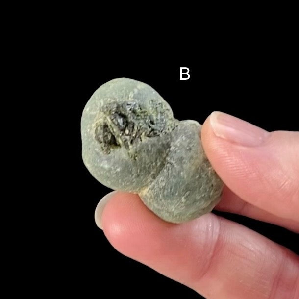 Twin Botryoidal Prehnite with Epidote, Kayes Region, Mali