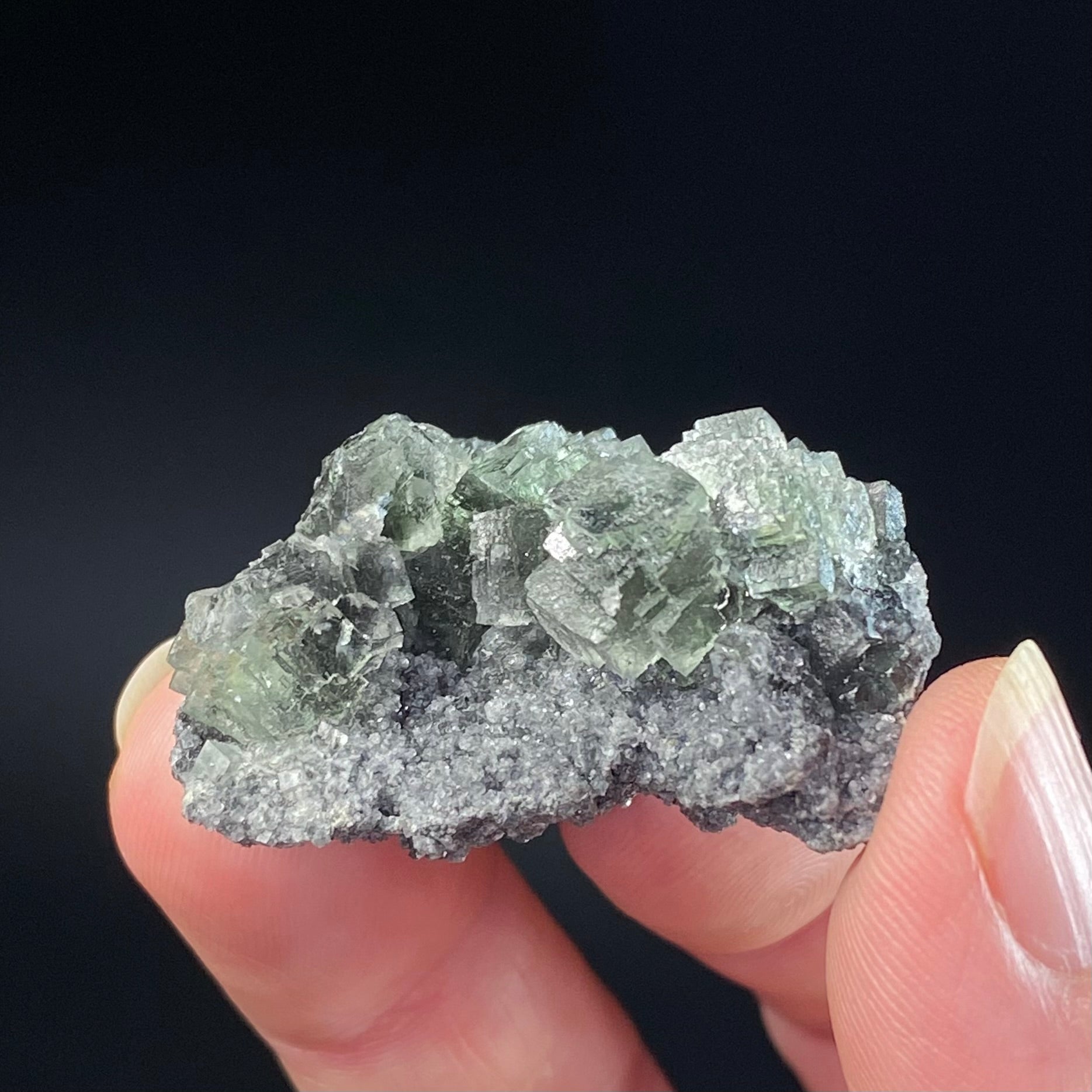 Green Cubic Fluorite Specimen, Yaogangxian Mine