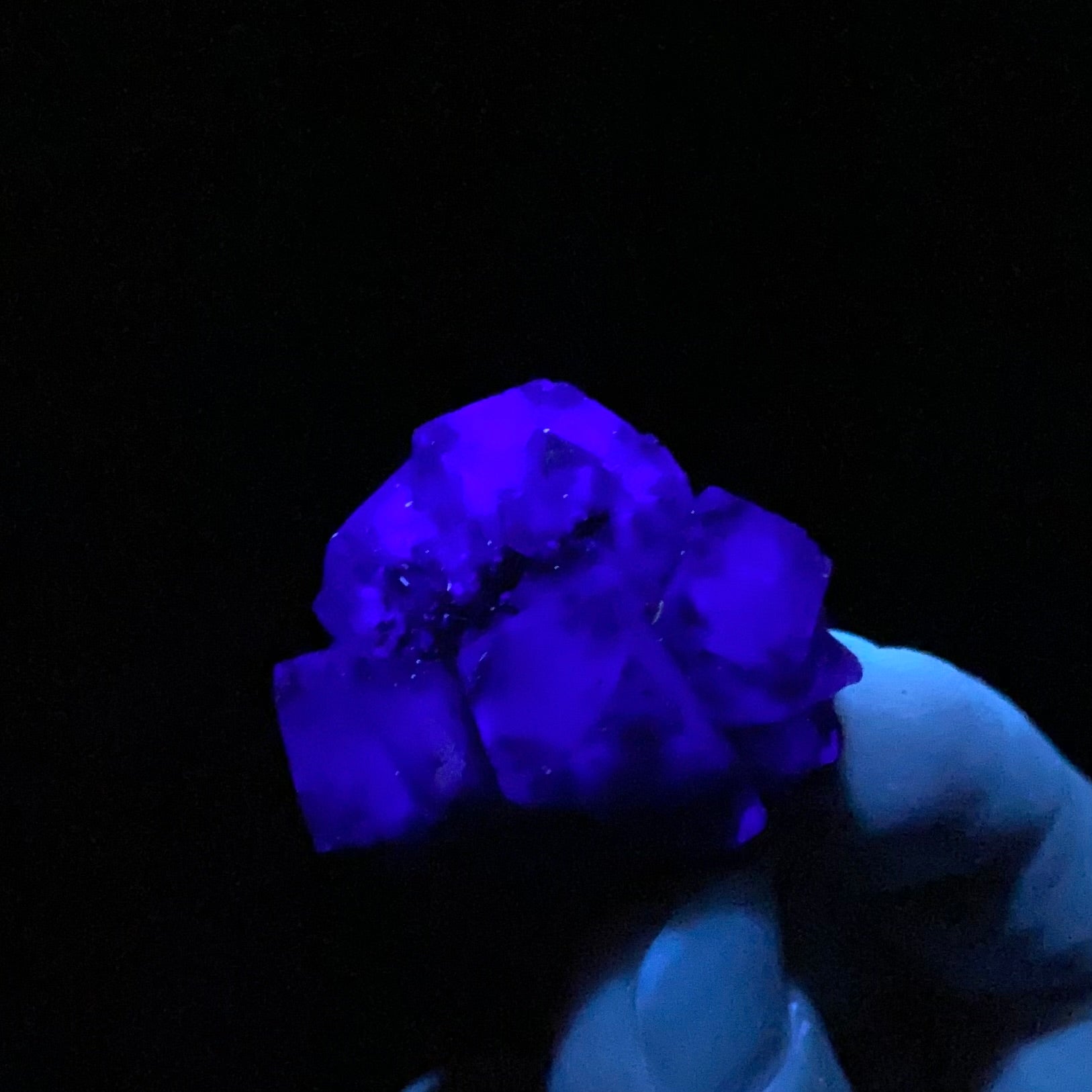 Green and Purple Cubic Fluorite Specimen, Okorusu Mine, Namibia