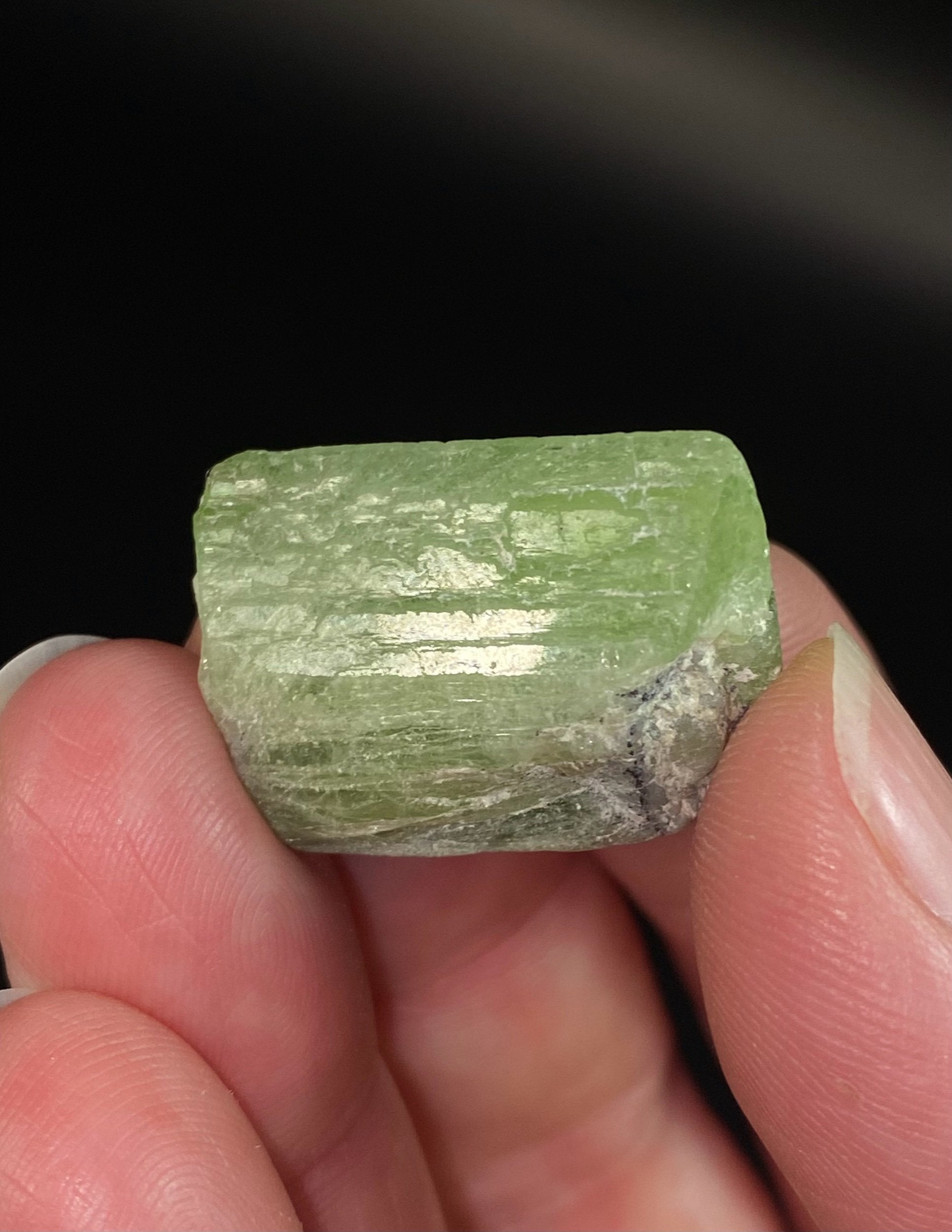 Peridot Crystal from Kohistan, Pakistan