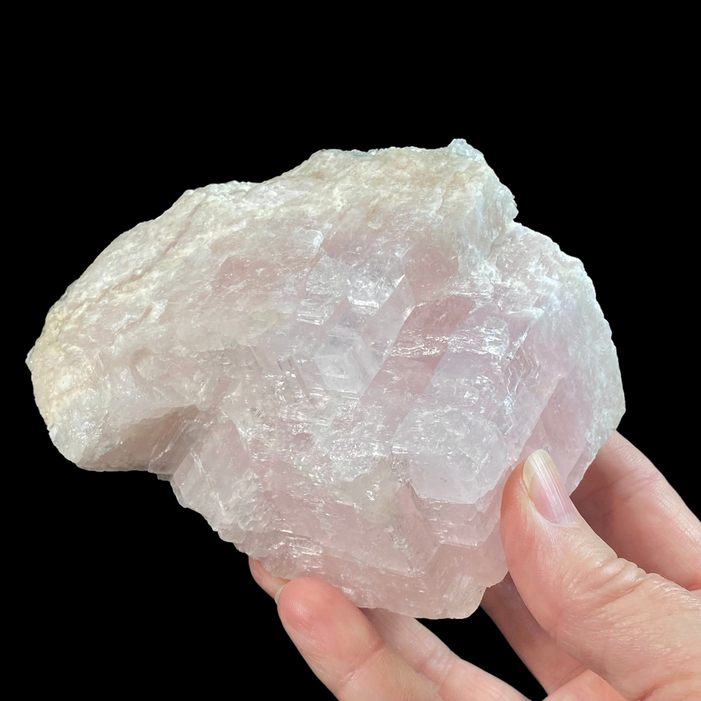 Fluorescent Mangano Calcite Specimen from Trepca Mine Complex, Kosovo