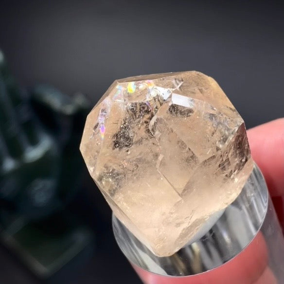 Champagne Topaz Crystal with Complete Termination