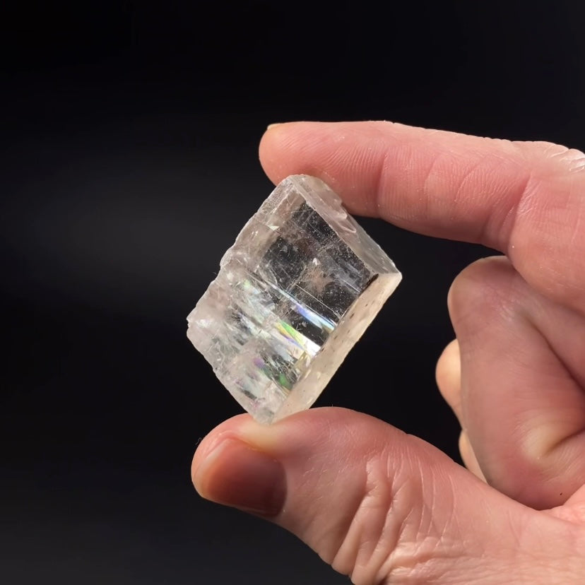 Iceland Spar Optical Calcite Specimen from Brazil