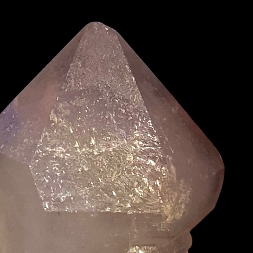 Light Smoky Amethyst Generator  Scepter Crystal with Record Keepers