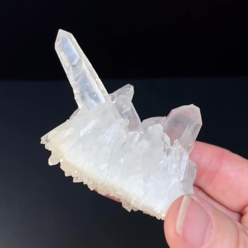 Clear Quartz Crystal Cluster from Minas Gerais, Brazil