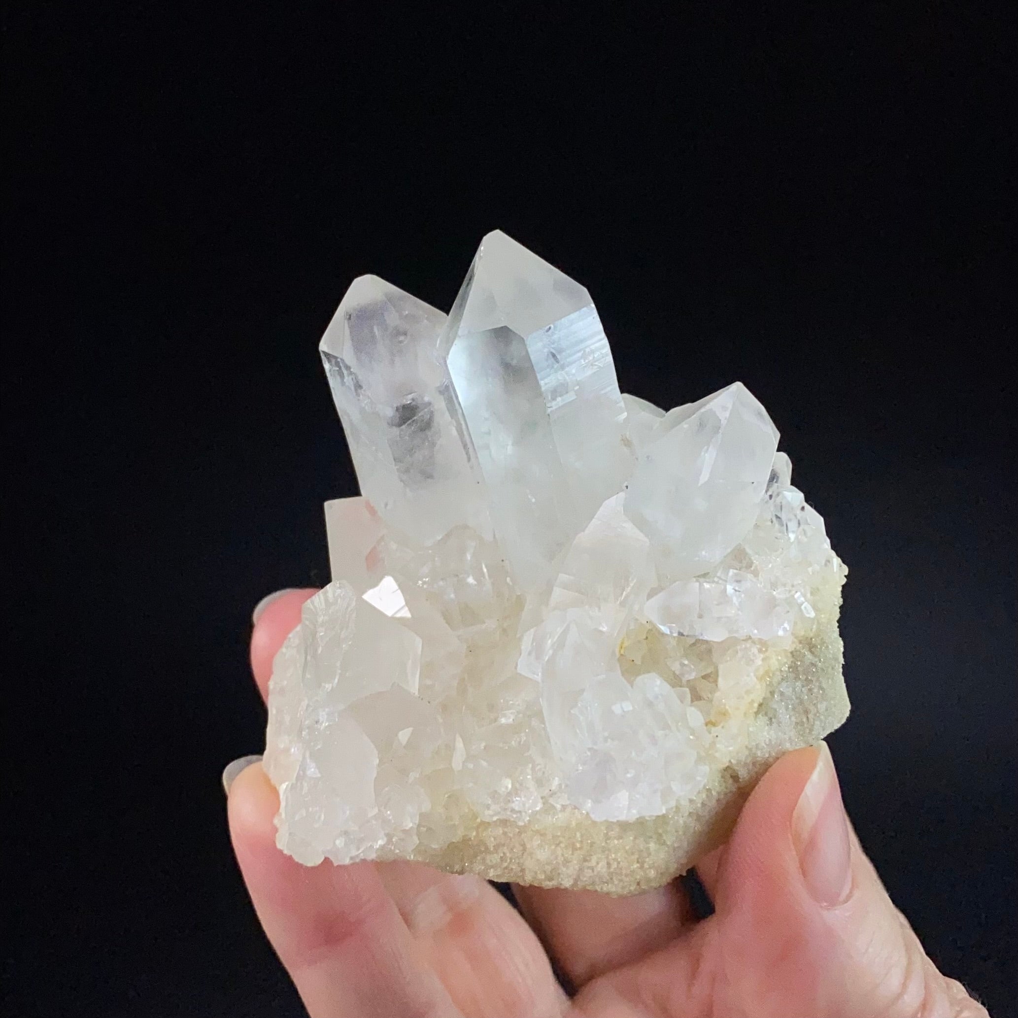 Clear Quartz Crystal Cluster, Pakistan