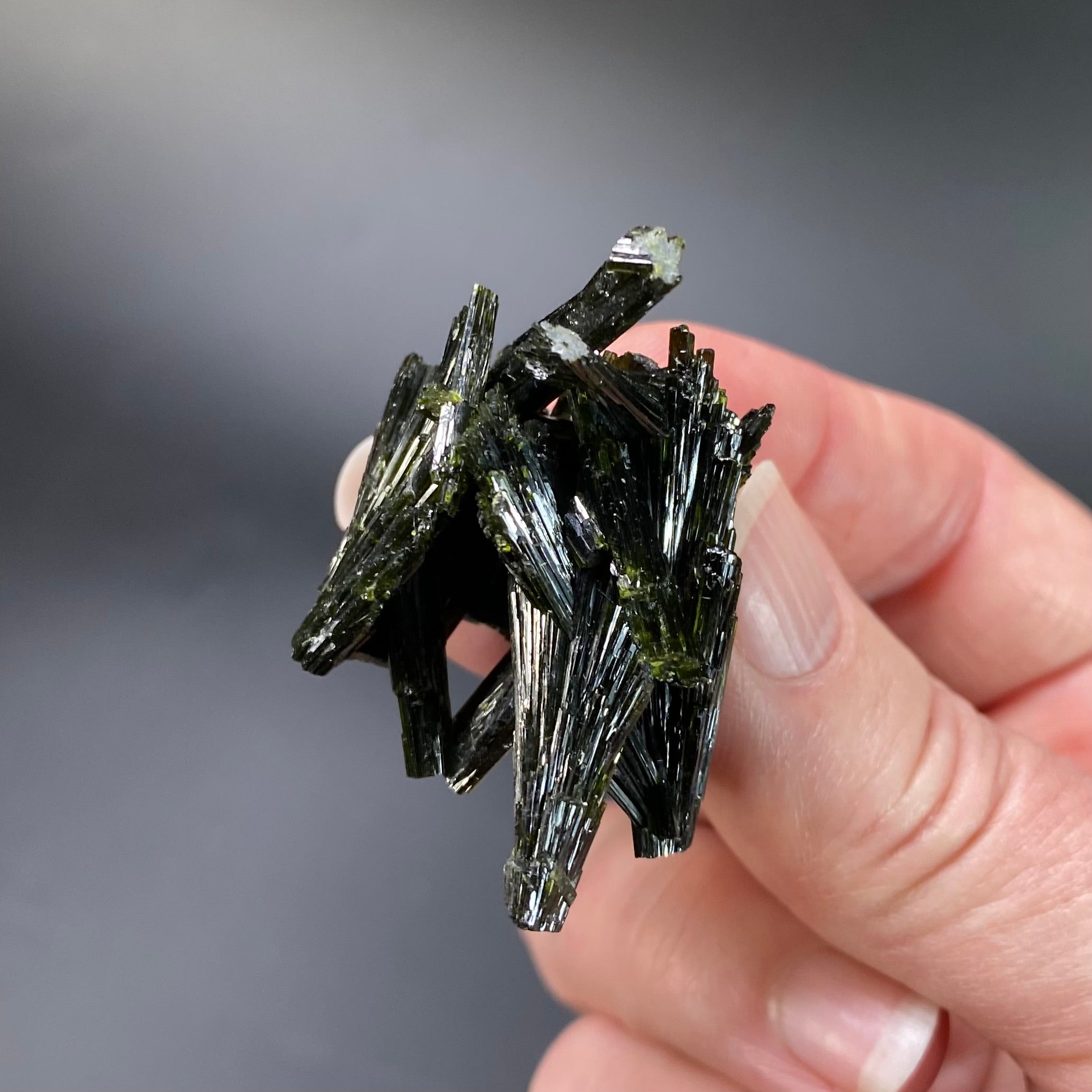 Epidote Fan Crystal Cluster, Balochistan, Pakistan