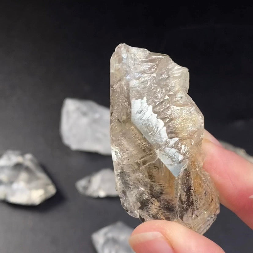 Fenster Quartz Crystal with Multiple Record Keepers