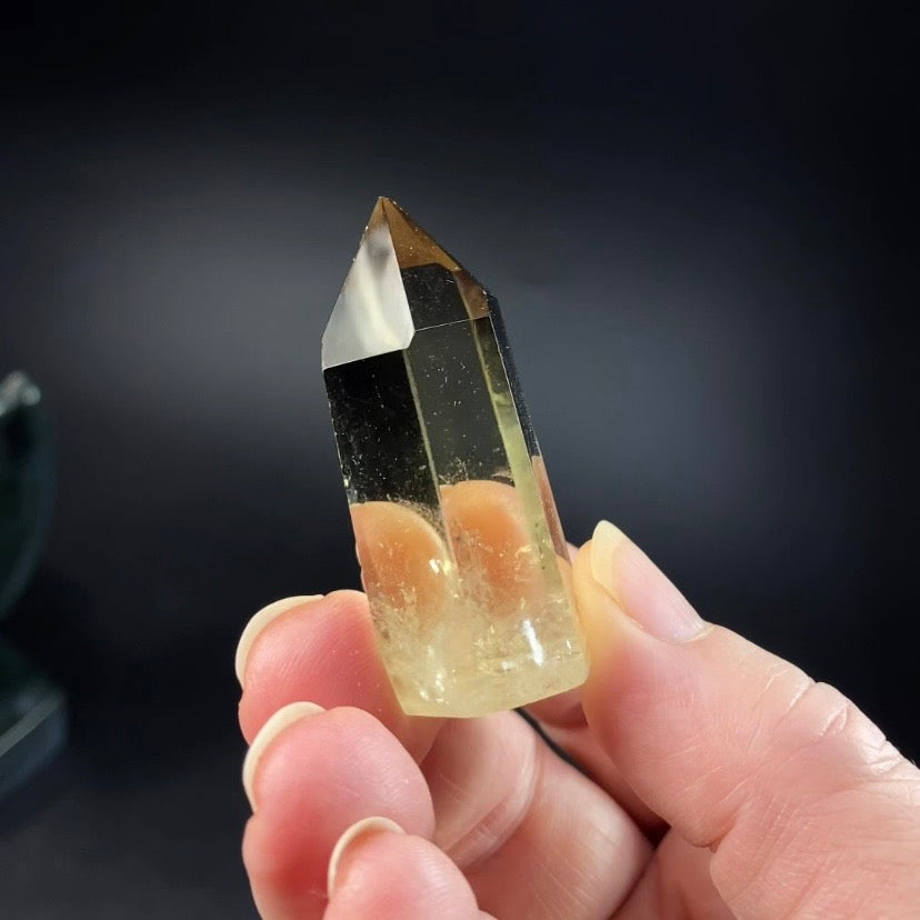 Polished Smoky Citrine Crystal