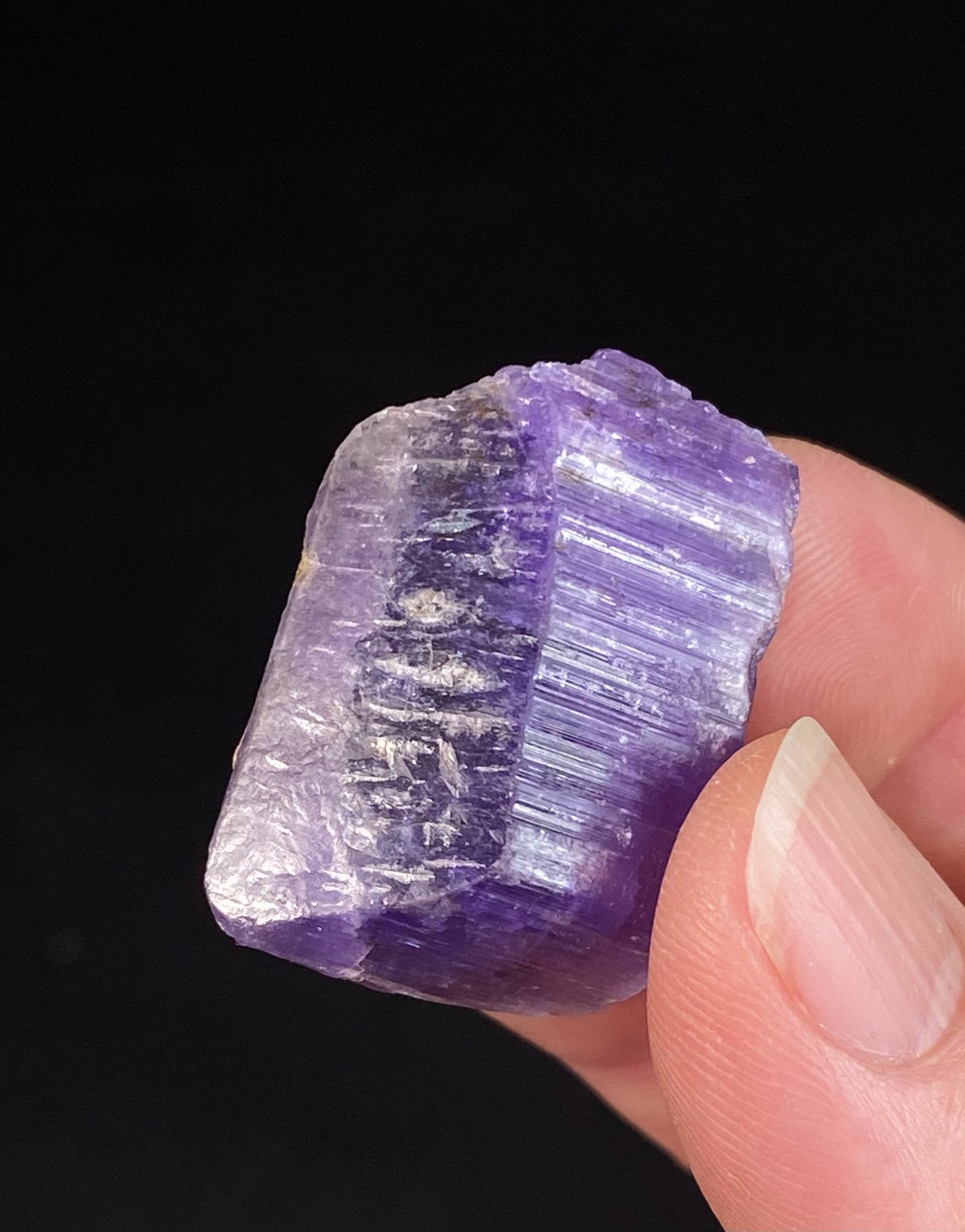 Terminated Purple Apatite Specimen from Afghanistan