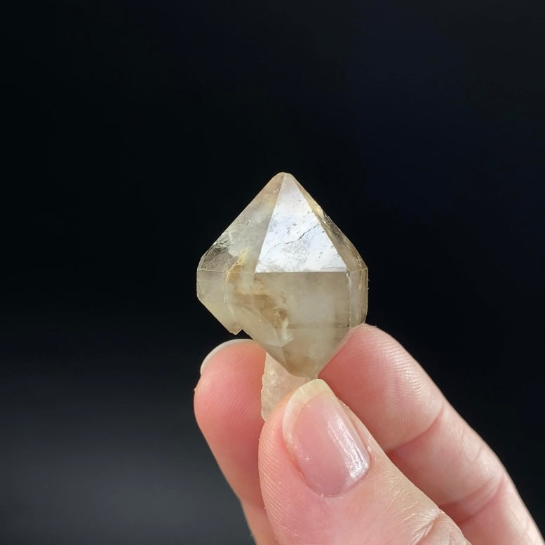 Light Smoky Generator Quartz Scepter Crystal