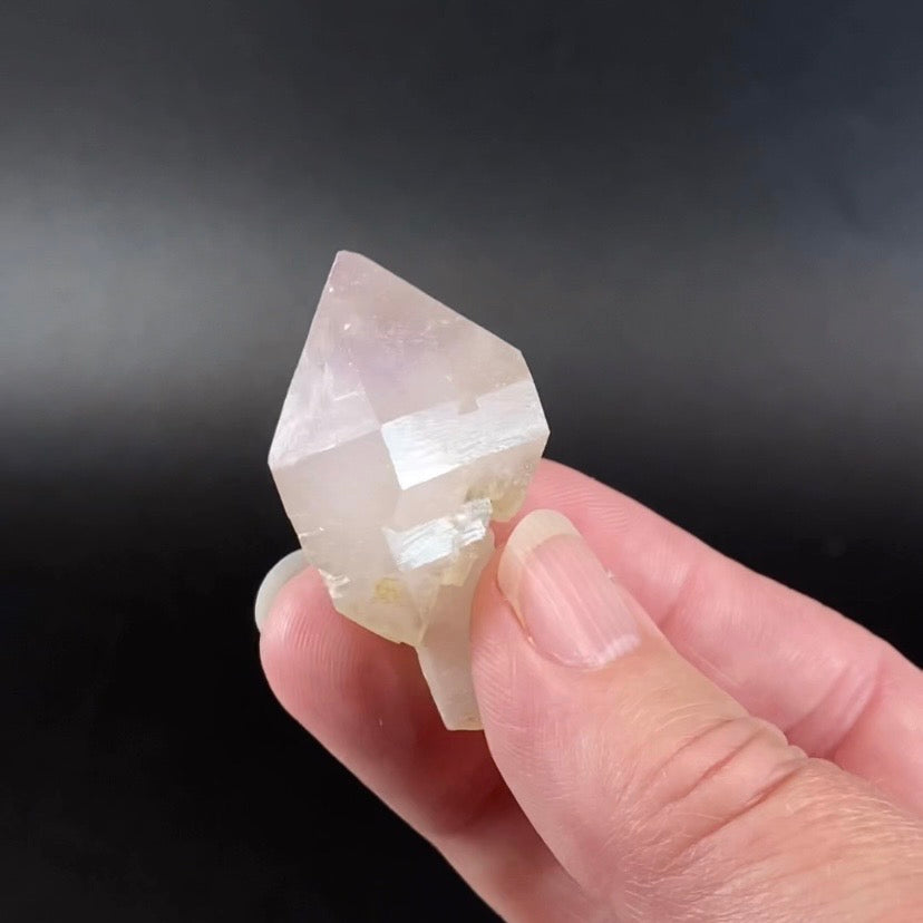 Light Smoky Amethyst Scepter Crystal with Trigon