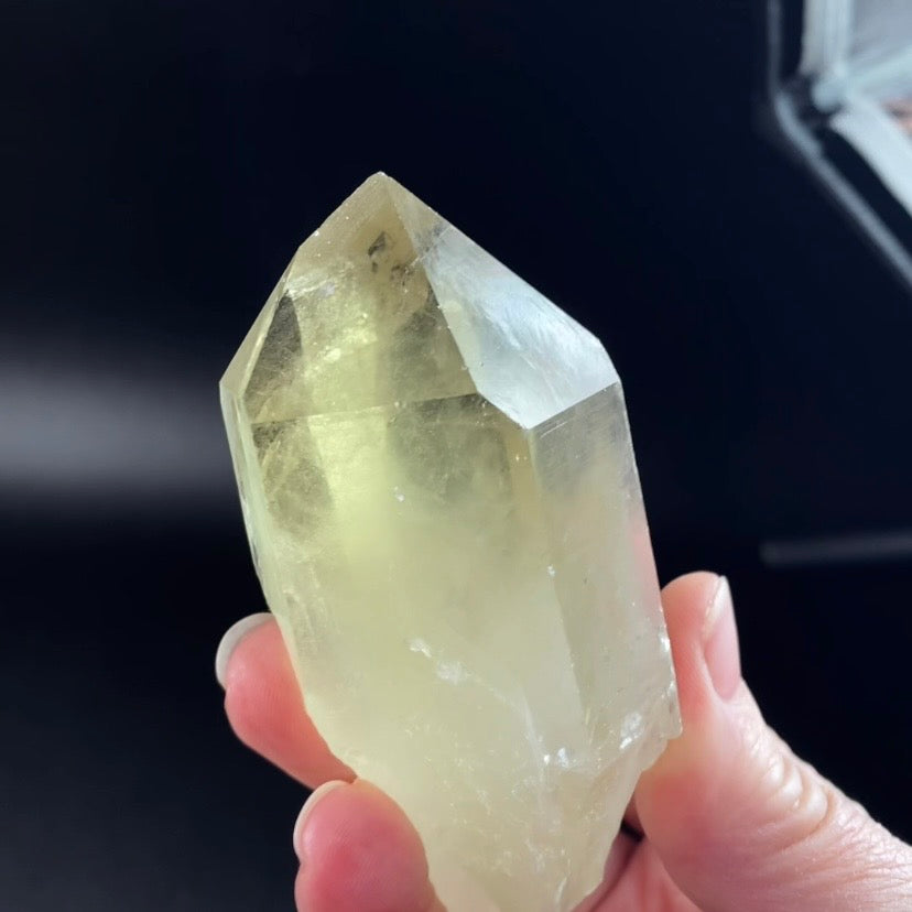 Natural Golden Smoky Citrine Isis Quartz Crystal