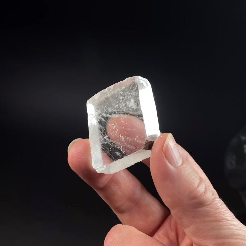 Iceland Spar Optical Calcite Specimen from Brazil