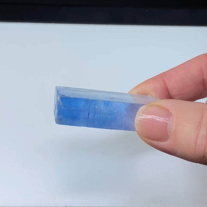 Blue Halite Crystal Specimen from Turkey