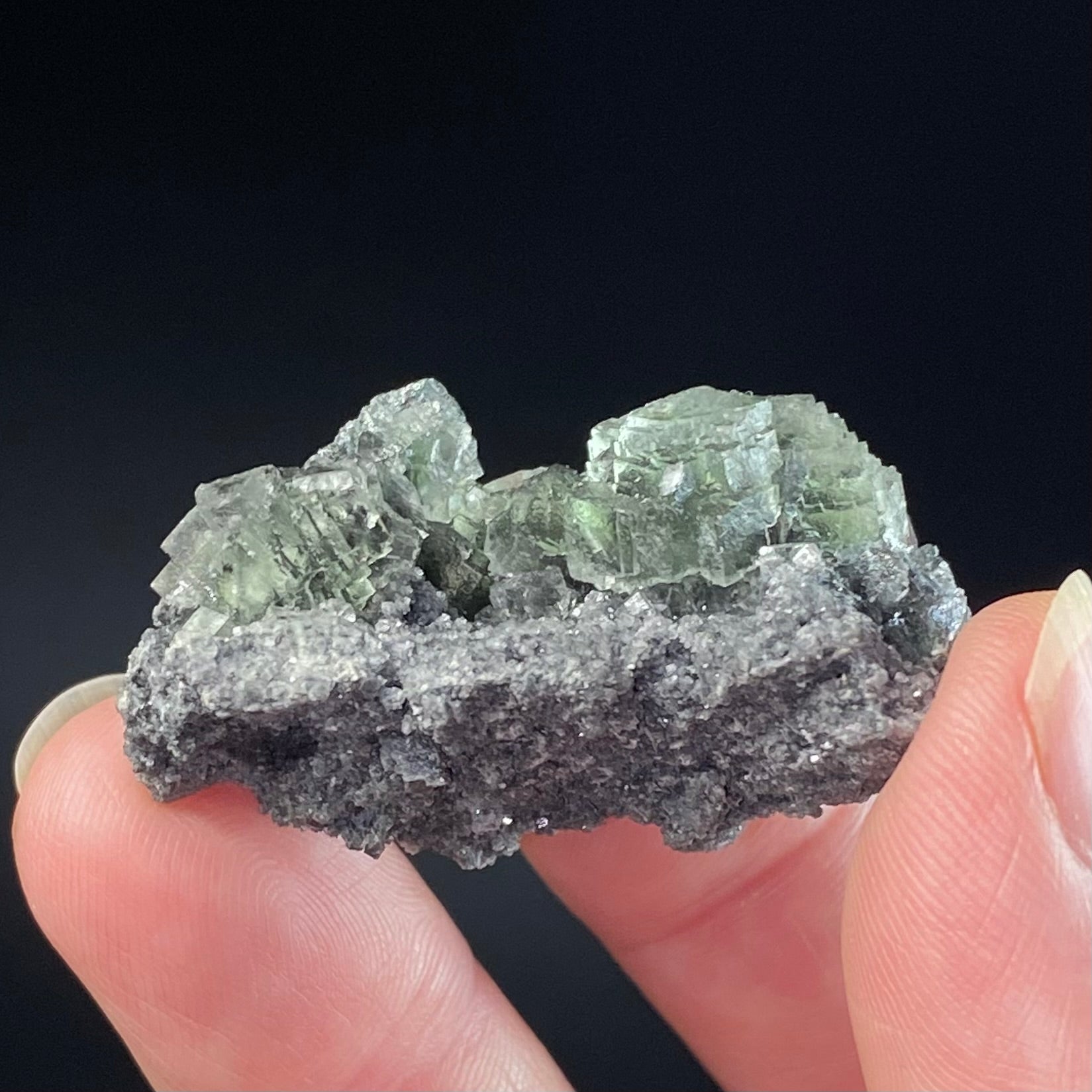 Green Cubic Fluorite Specimen, Yaogangxian Mine