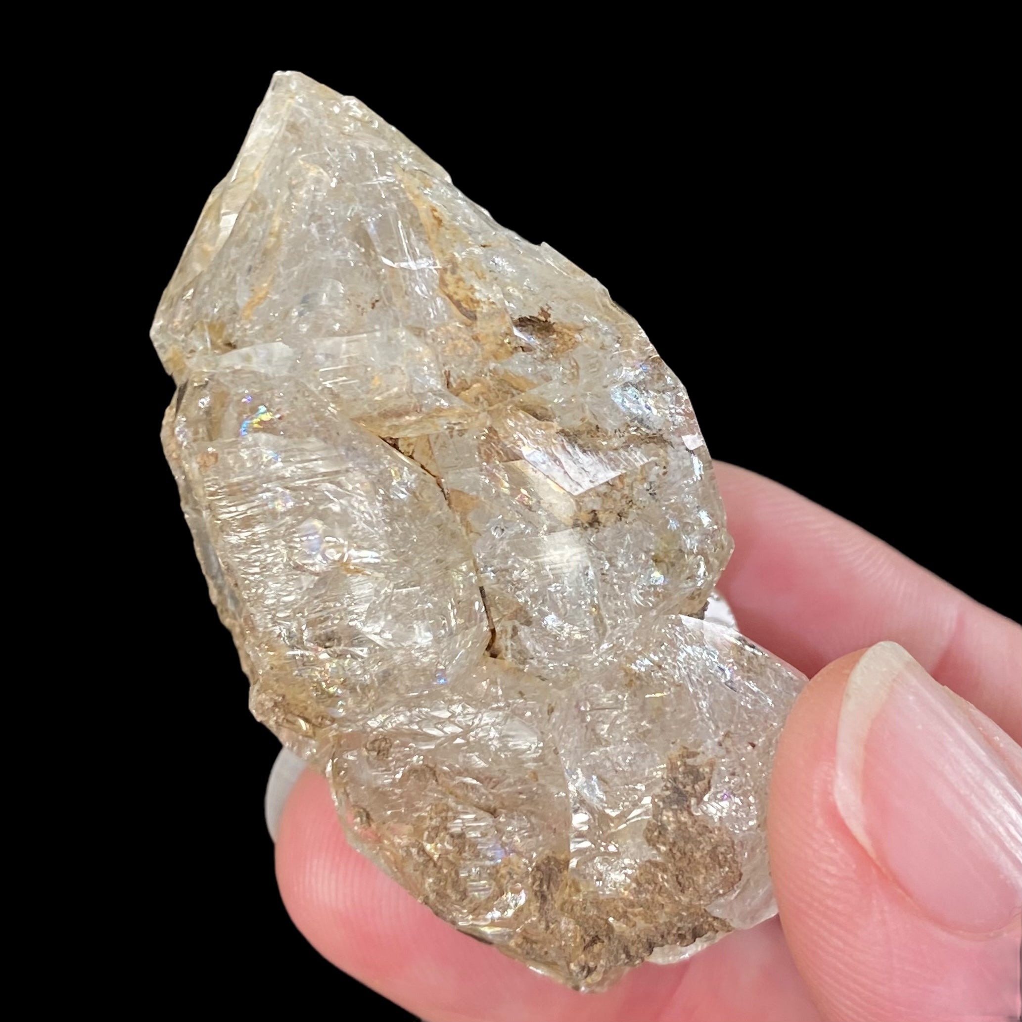 Double Terminated Fenster Quartz Crystal