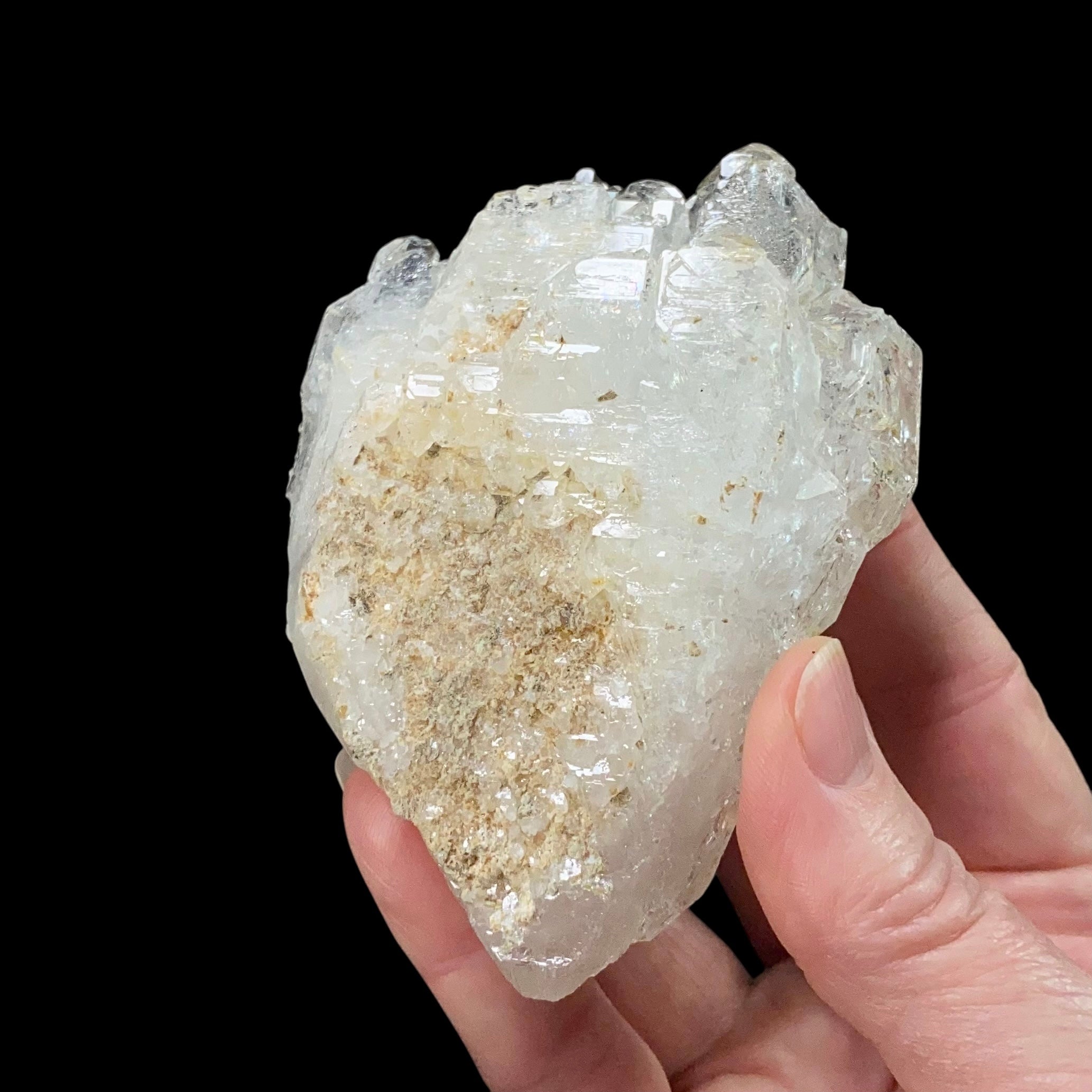 Elestial Clear Quartz Crystal Cluster