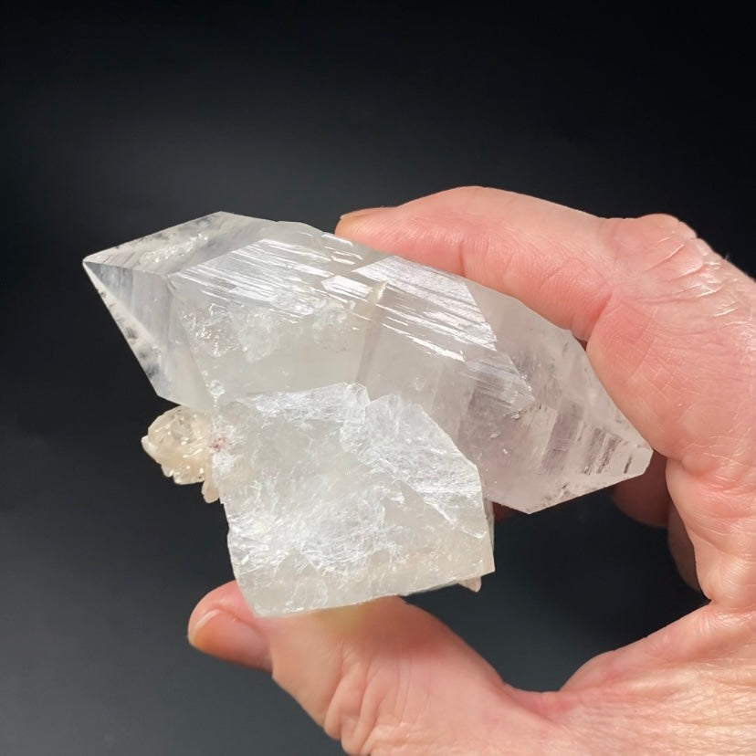 Extra Large Clear Apophyllite Crystal Cluster