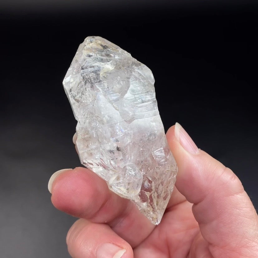 Double Terminated Clear Quartz Crystal