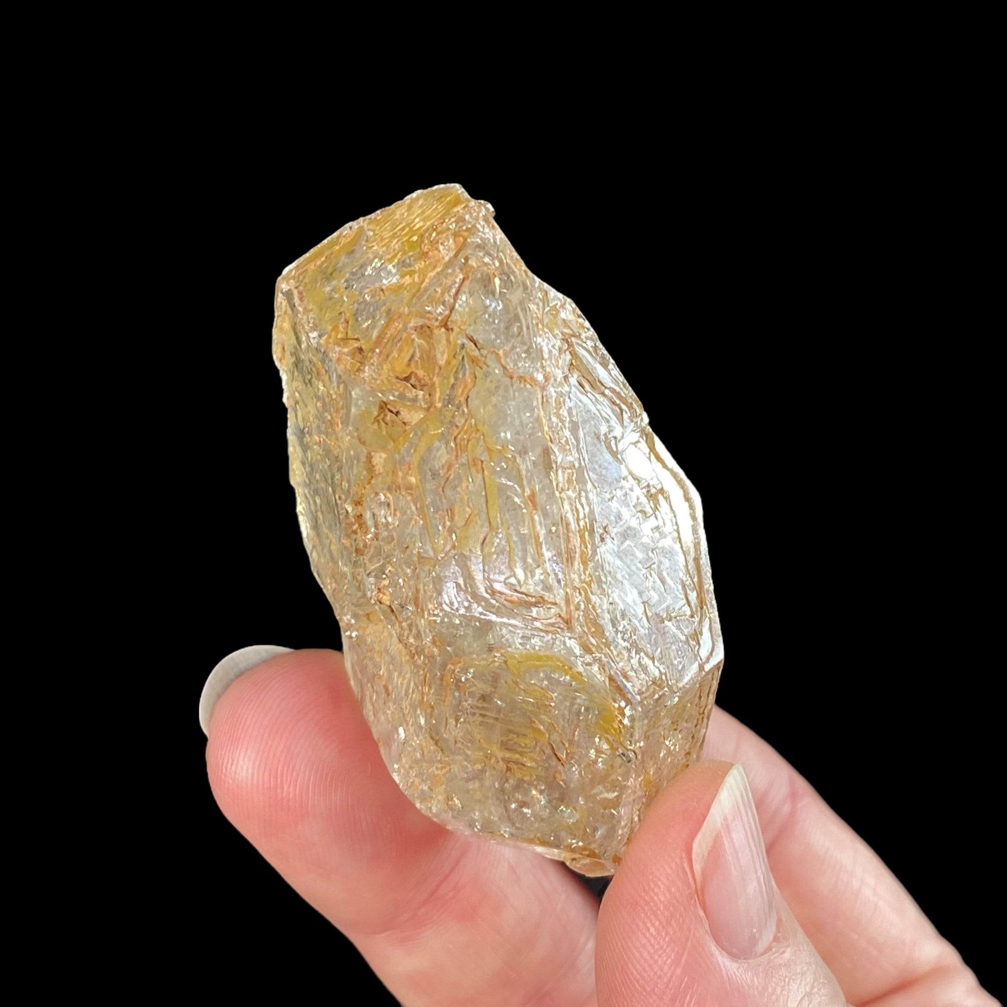 Double Terminated Fenster Quartz Crystal