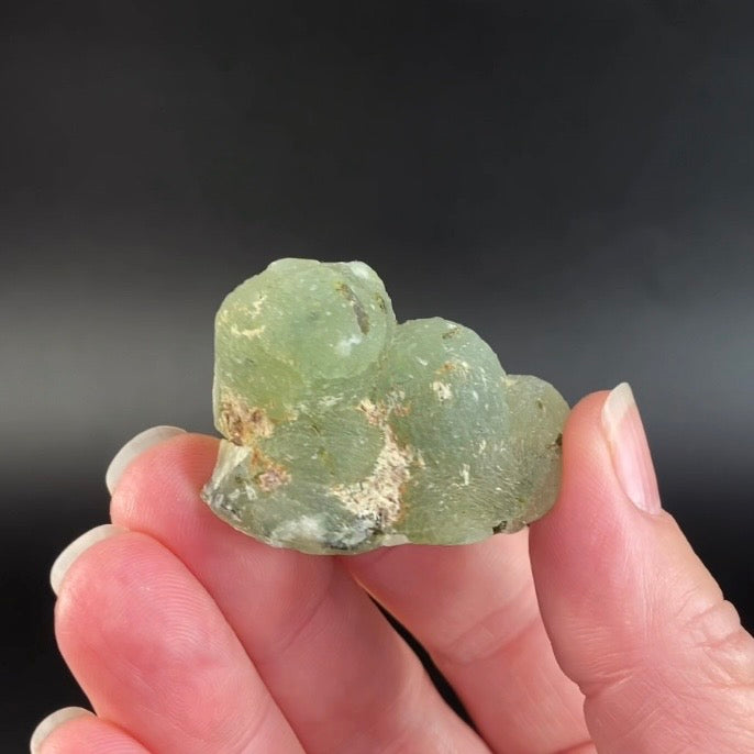 Botryoidal Prehnite Specimen with Epidote, Kayes Region, Mali
