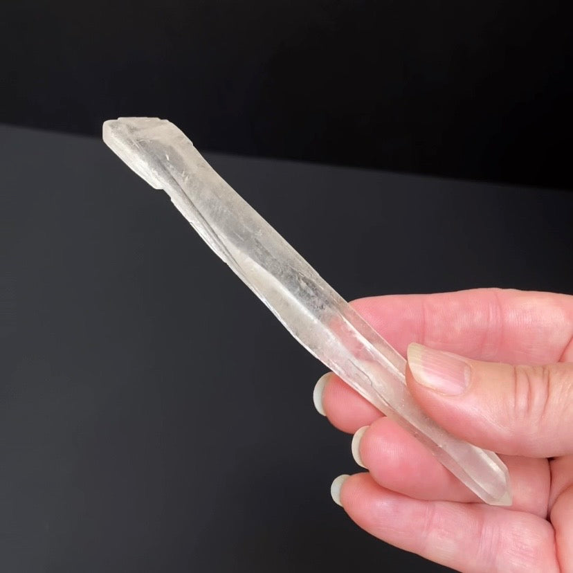 Double Terminated Laser Quartz Crystal, Corinto, Minas Gerais, Brazil