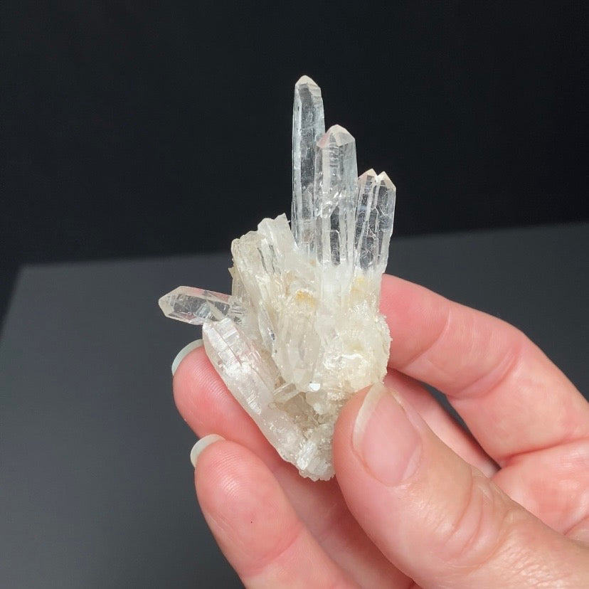 Clear Quartz Crystal Cluster from Minas Gerais, Brazil