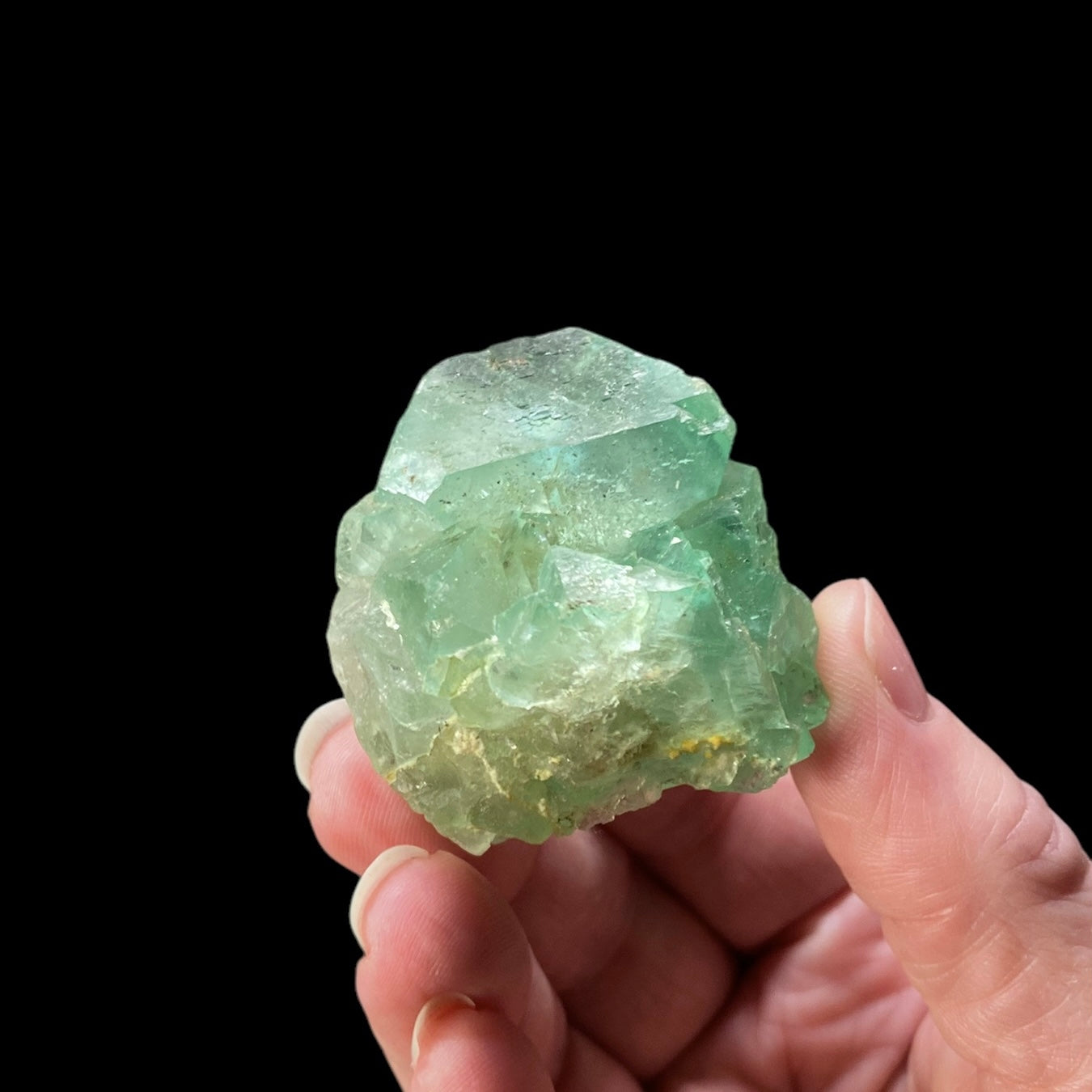 Green Fluorite Crystal from South Africa