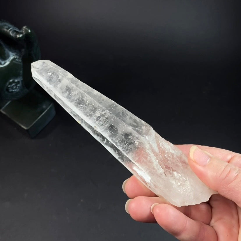 Tapered Tessin Habit Quartz Crystal, Minas Gerais, Brazil